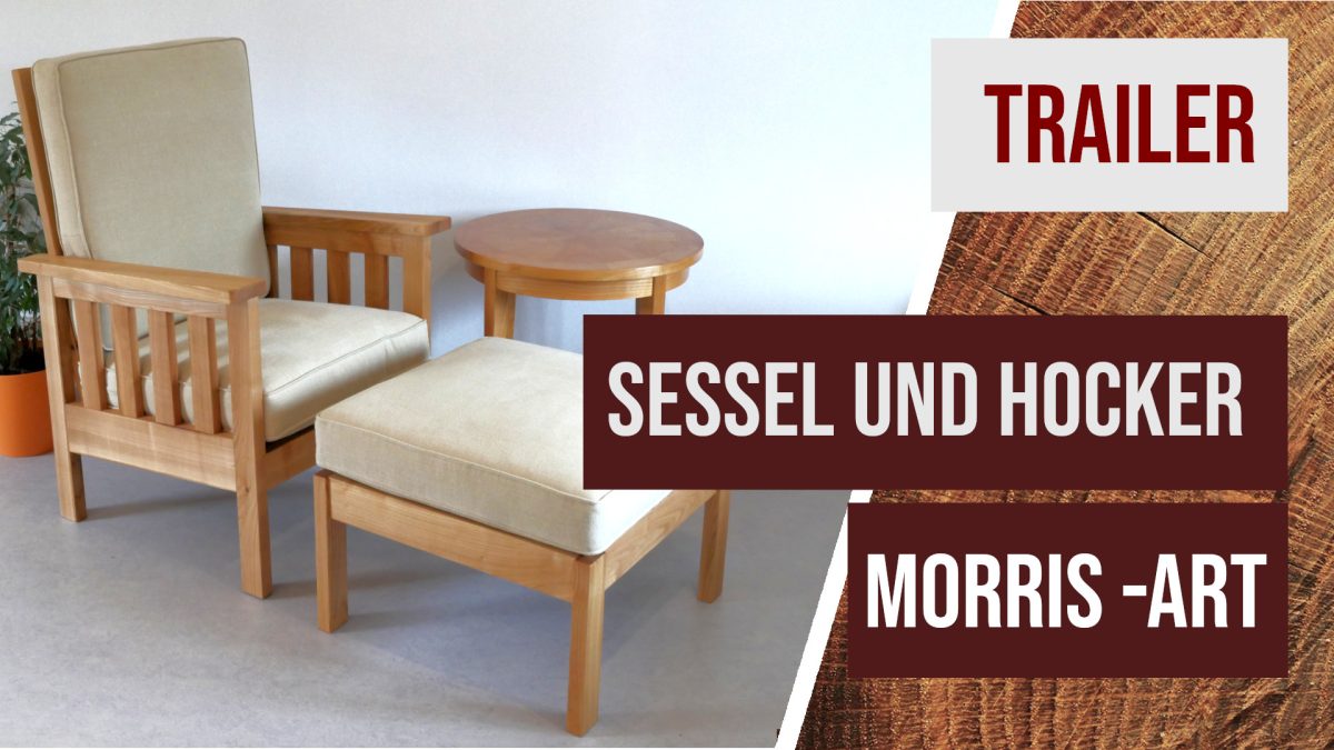 Trailer zum Onlinekurs “Sessel und Hocker nach Morris-Art”